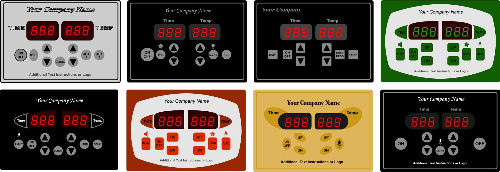 Some Custom Panel labels