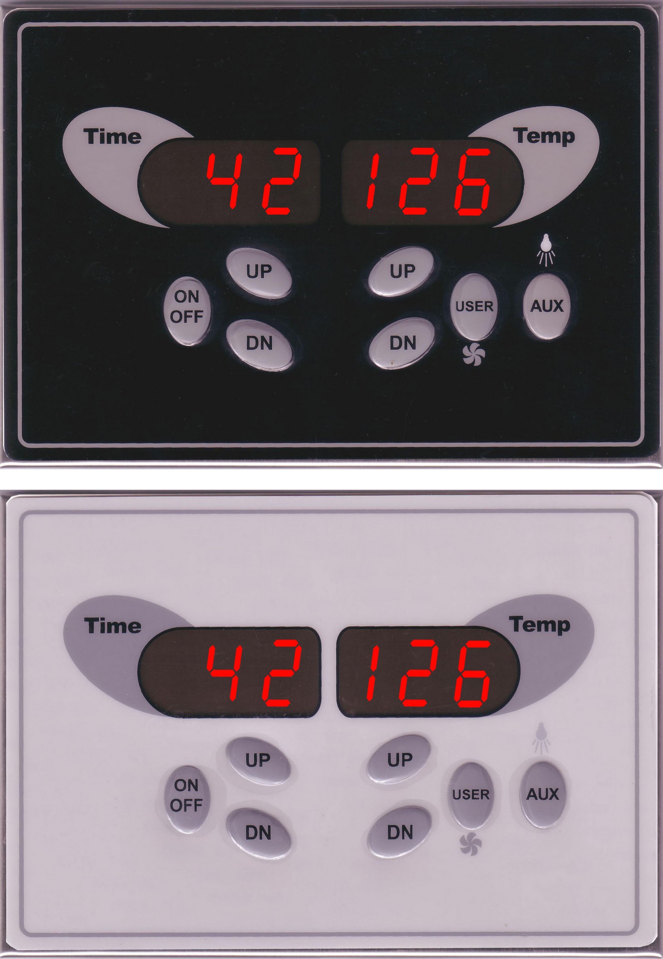SD-4PB face plates for Sauna Control Panel 