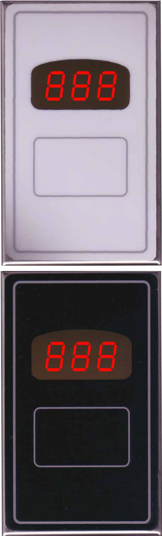 SDM-4 Digital Thermometer face plates